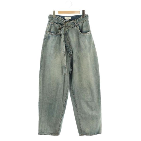 【美品】Ameri CROSS FRONT PAPA DENIM アメリヴィンテージ Ameri VINTAGE CROSS FRONT PAPA DENIM デニム