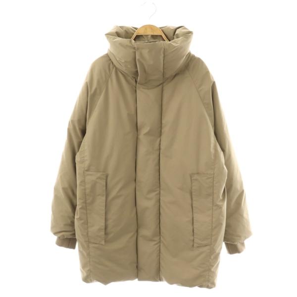Plage別注 【Hakuu】LIGHT/Wダウンコートベージュ ハクウ HAKUU Plage 別注 LIGHT/W ダウンコート ジップアップ S