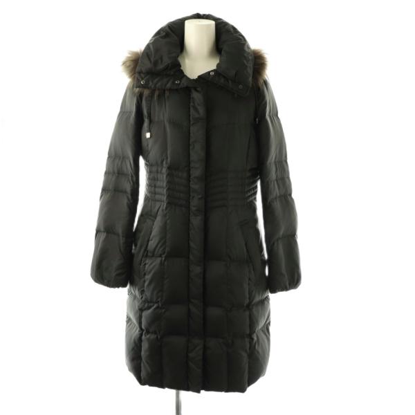 23区（ニジュウサンク） オンワード樫山 ダウンコート アウター ジップ