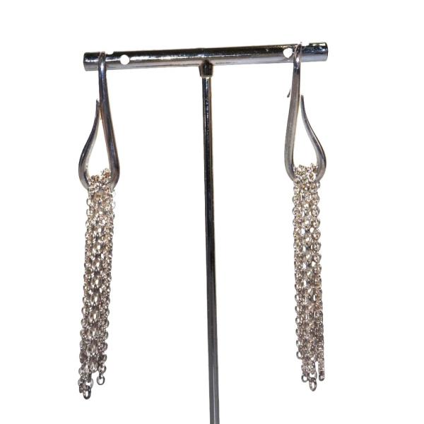 HERMES（エルメス） リコル ピアス チェーン ロング 両耳用 フック