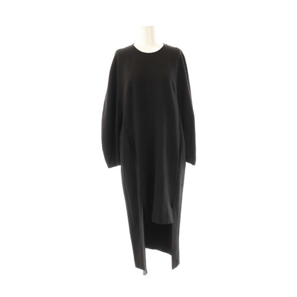 未使用品 エンフォルド ENFOLD 長袖サイドスリットワンピース 36