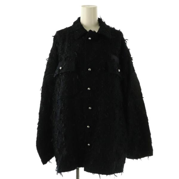 マディソンブルー MADISONBLUE 25SS MILITARY JK RIBBON TWEED