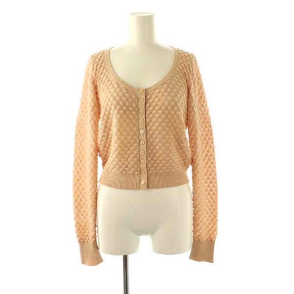 Chloe（クロエ） CHLOE 25FW レースニットカーディガン 長袖 S