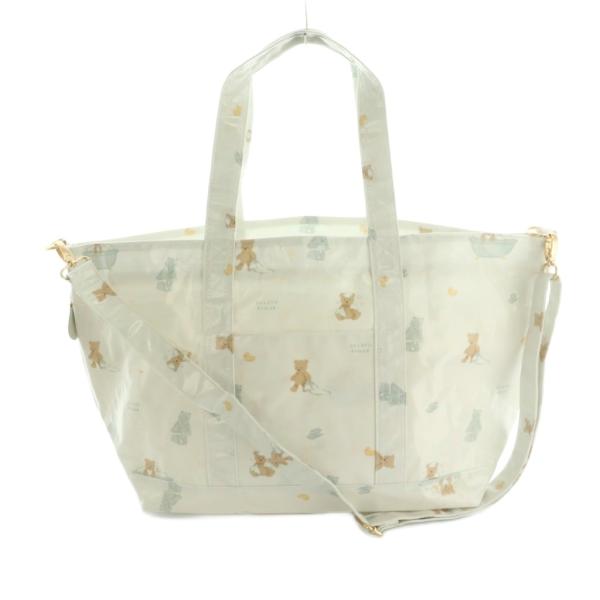 ジェラートピケ gelato pique マザーズバッグ ママバッグ トートバッグ ショルダーバッグ 総柄 白 /MI ■OS レディース【ブランド】ジェラートピケ gelato pique【表記サイズ】表記なし【実寸サイズ】持ち手の長さ：...