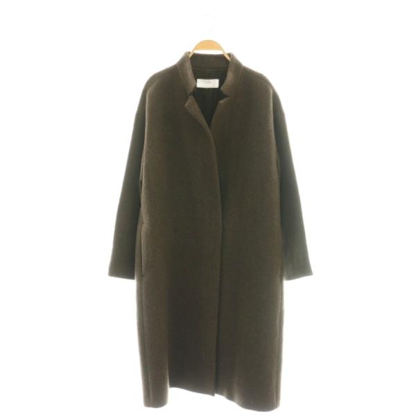 プラージュ Plage MANTECO スタンドカラーコート ロング アウター 38