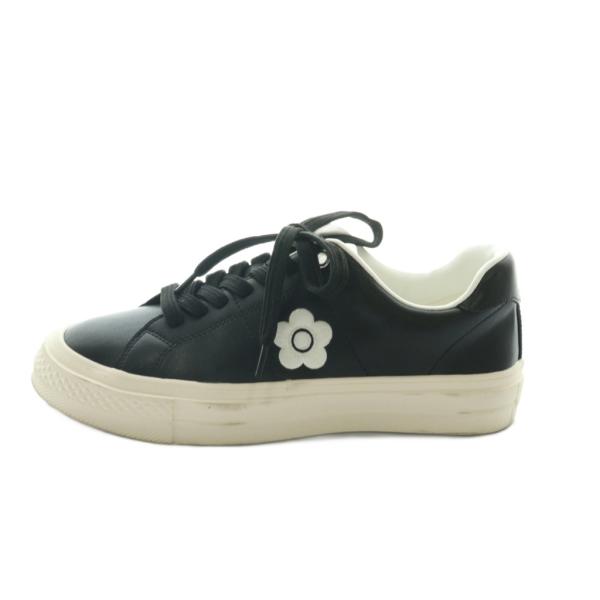 マリークワント MARY QUANT アイコンデイジーバイカラースニーカー