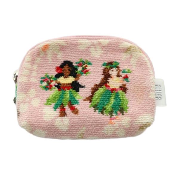 【B品】FEILER　フェイラー　プティバス　マナマナ　新品　未使用　アイボリー フェイラー FEILER マナマナ ポーチ ピンク /SS □OS レディース