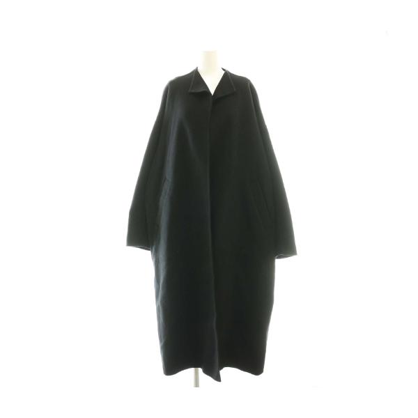 エンフォルド ENFOLD 25AW archetype NO-COLLAR FLARE COAT ロング
