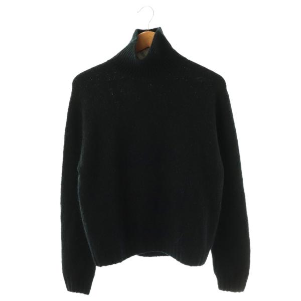 AURALEE オーラリー コットンウール ニットポロ 黒 サイズ4 AURALEE 「BRUSHED SUPER KID MOHAIR KNIT POLO - INK BLACK」 – SISTER