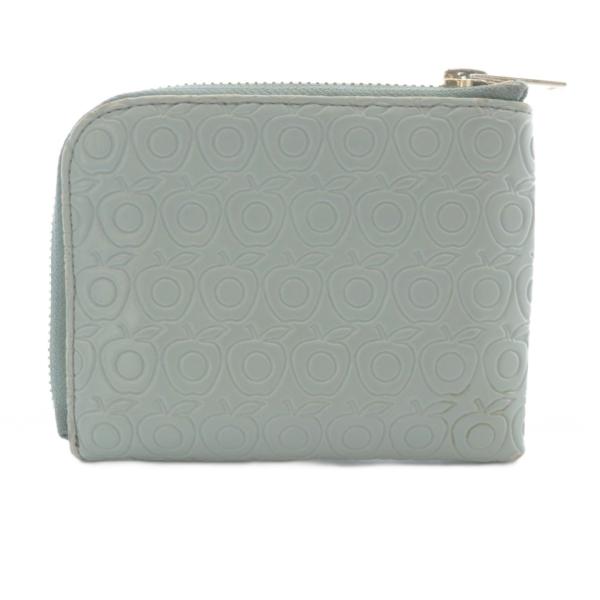 アンダーカバー UNDERCOVER Lジップウォレット 財布 水色 ライトブルー