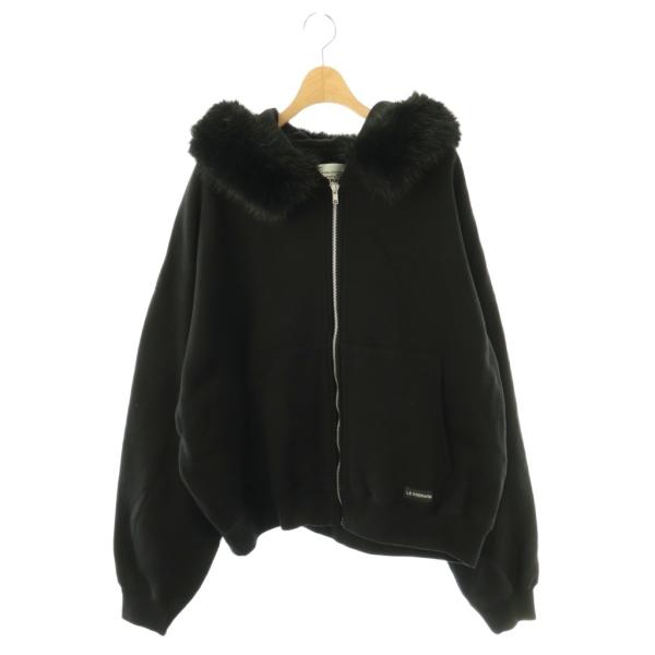 ルセラフィム LE SSERAFIM × ZOZOTOWN FUR ZIP HOODIE フーディー