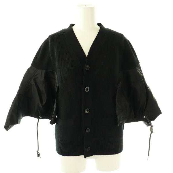 ［未使用］sacai　サカイ　ドッキング　カーディガン　サイズ2 vectorpremium_170-402601190512