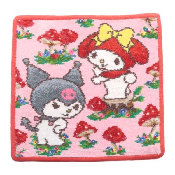 フェイラー FEILER サンリオ マイメロディ クロミ ハンカチ ピンク 赤 レッド /SR ■SH レディース