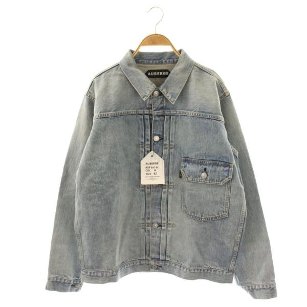 未使用品 オーベルジュ AUBERGE 25SS BIO BLデニムジャケット Gジャン