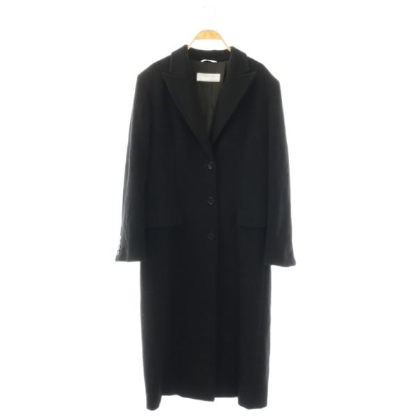【美品】MaxMara ロングコート ウールチェスターコート アンゴラ混 M相当 Max Mara（マックスマーラ） ウールアンゴラカシミヤ混ロングコート