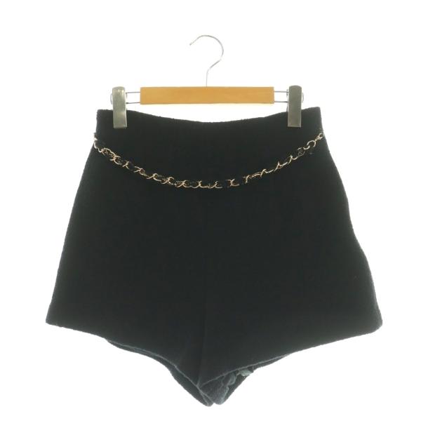 ハーリップトゥ Her lip to 24AW Chain Boucle Shorts ショートパンツ