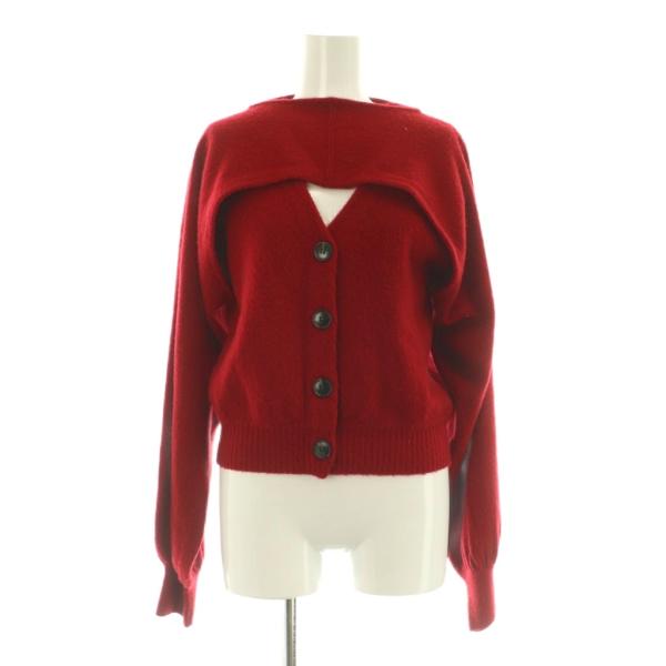 アメリヴィンテージ 25AW 3WAY MINK TOUCH KNIT TOP アメリヴィンテージ Ameri VINTAGE 25AW 3WAY MINK TOUCH KNIT TOP