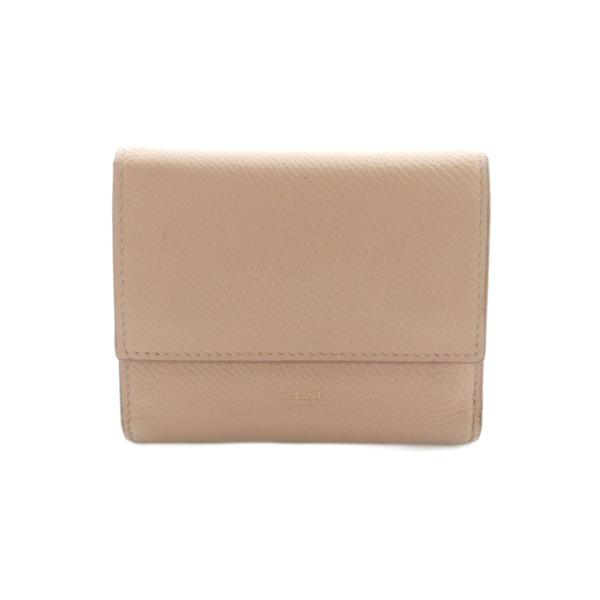 セリーヌ CELINE スモール トリフォールド ウォレット 財布 三つ折り 小銭入れ ピンク /MI ■OS ■OH レディース