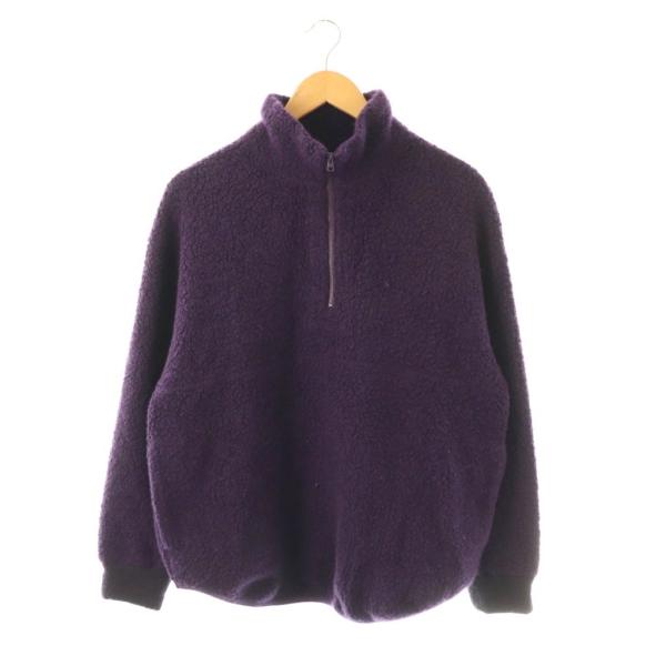 ロンハーマン Ron Herman RHC 25AW ウールボアハーフジッププル