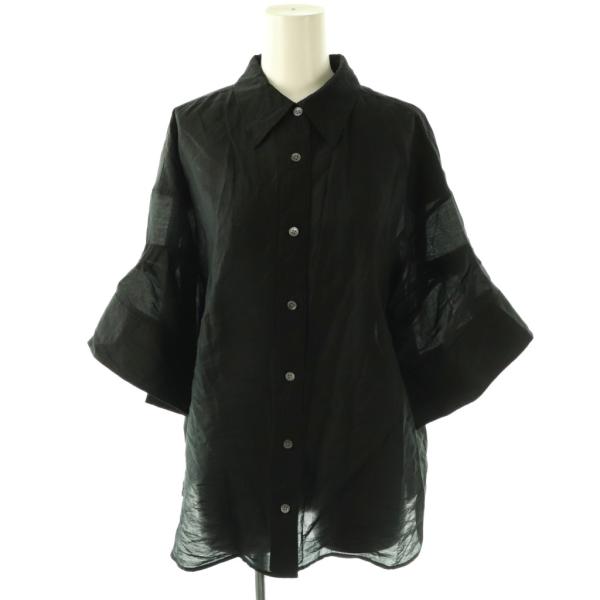 美品 Theory Luxe ウォッシャブルとろみ3wayシャツドレス 38 theory luxe（セオリーリュクス） theory luxe 25SS Tori Maddox Shirt