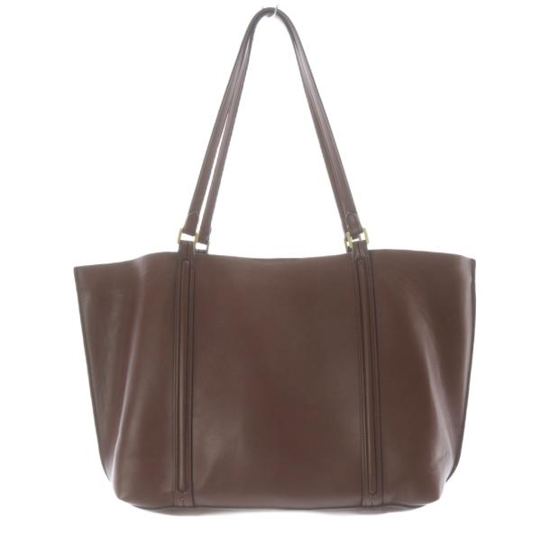 ZARA（ザラ） ZARA SHOPPER BAG トートバッグ 茶色 ブラウン 6074/412