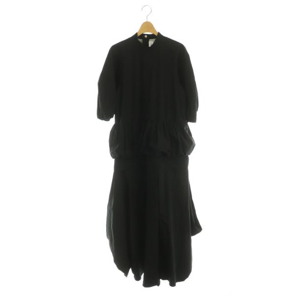 ナゴンスタンス nagonstans 24AW tuck gather flare dress ワンピース