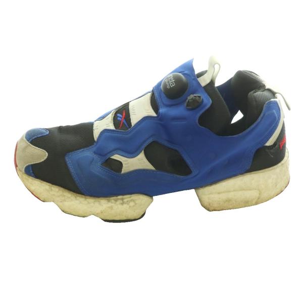 リーボック × ADIDAS インスタポンプフューリー ブースト instapump fury boost スニーカー US9.5 27.5cm 青 ブルー 黒 ブラック