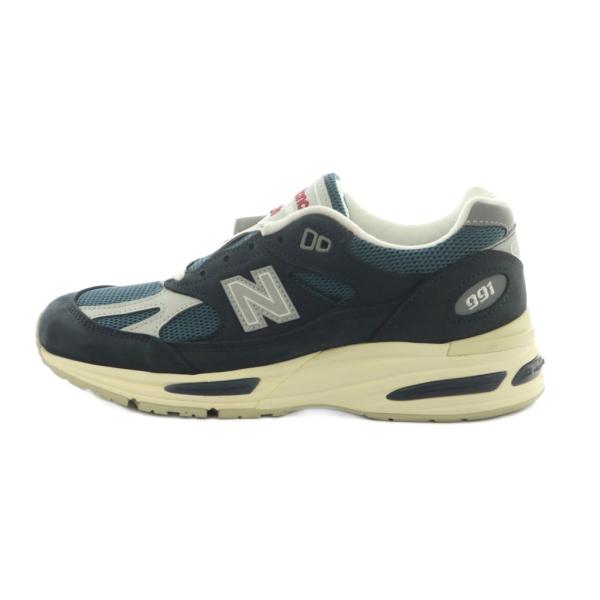ニューバランス NEW BALANCE スニーカー シューズ US5.5 23.5cm 紺 U991VN2 /MI ■OS ユニセックス メンズ レディース