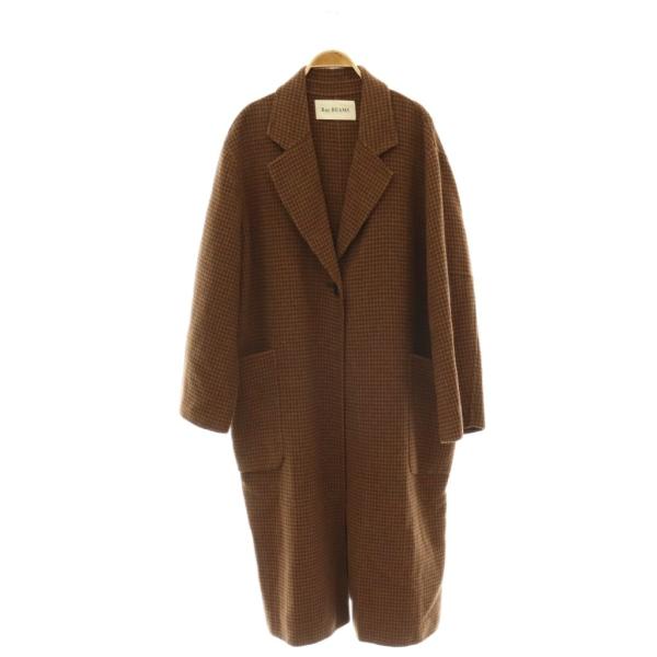 レイビームス Ray Beams チェック ビッグ シルエット コート 