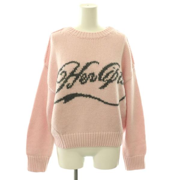 Her lip to ハーリップトゥ Her lip to 26SS Loved one Logo Jacquard