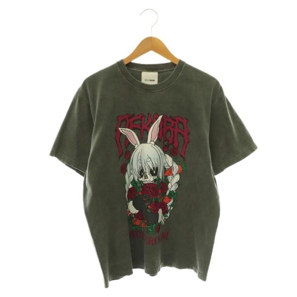 ボルトルーム vaultroom ×兎田ぺこら SKULL PEKORA TEE Tシャツ