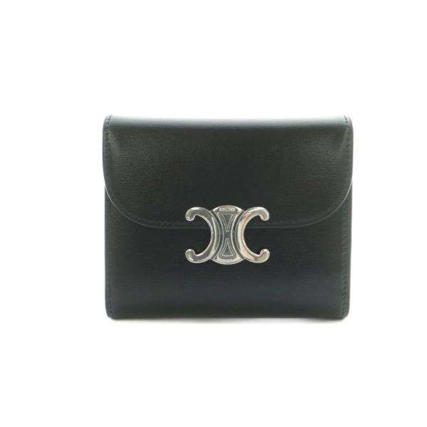 CELINE（セリーヌ） トリオンフ スモールフラップウォレット 三つ折り