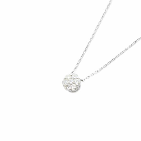 スタージュエリー STAR JEWELRY ネックレス Pt950 ダイヤ0.38ct