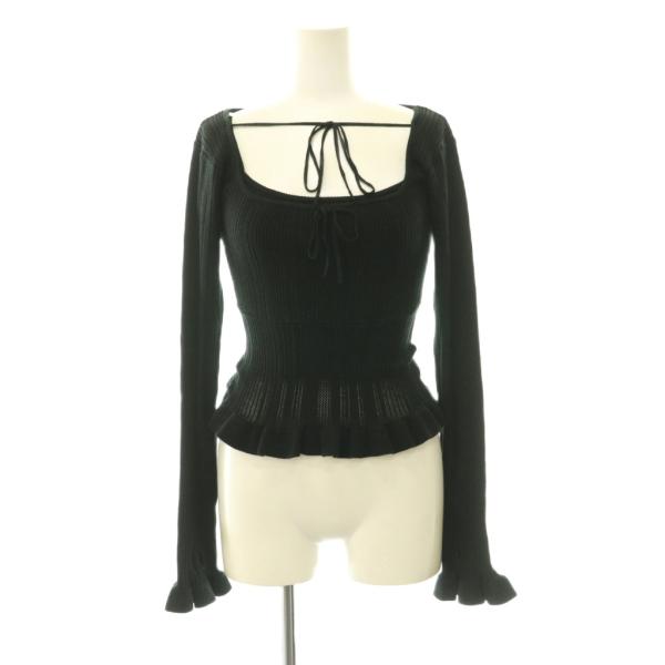 アンドマリー ANDMARY AM1106 Crochet frill knit tops セット ニット