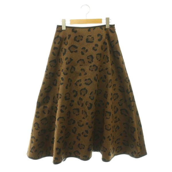 SHE Tokyo レオパード柄 フレアスカート シートーキョー SHE Tokyo Jenny leopard スカート フレア レオパード
