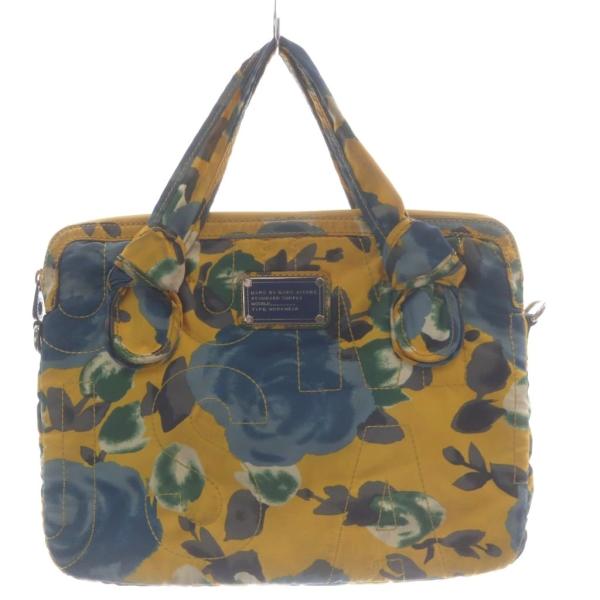 マークバイマークジェイコブス MARC by MARC JACOBS キルティングナイロン製 PCバッグ トートバッグ ナイロン イエロー /YO14 レディース