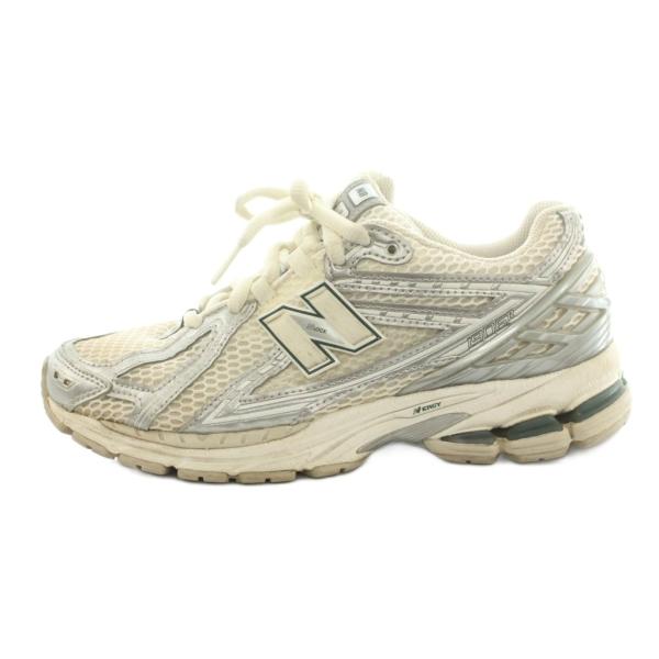 ニューバランス NEW BALANCE スニーカー シューズ US6.5 24.5cm アイボリー シルバーカラー M1906REE /MI ■OS メンズ