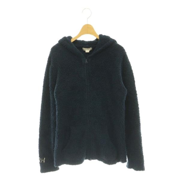 ベアフットドリームス BAREFOOT DREAMS ロンハーマン別注 パーカー ジャケット ジップアップ ボア M ネイビー /DO ■OS メンズ