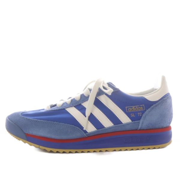 アディダスオリジナルス adidas originals SL 72 RS スニーカー ローカット スエード US9 ブルー IG2132 /YO3 ■A メンズ