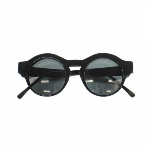 クボラム KUBORAUM サングラス 眼鏡 ラウンド セルフレーム 43□22-150 黒 ブラック maske k9 /MI ■OS ■SH メンズ レディース