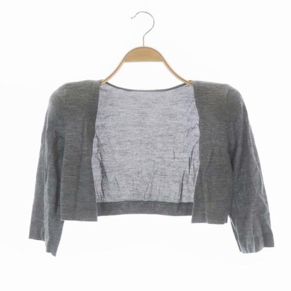 フォクシーNY カシミヤ混シルクウール ジップアップ ニット