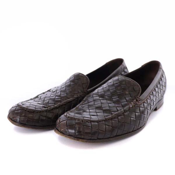 ボッテガヴェネタ BOTTEGA VENETA ローファー イントレチャート