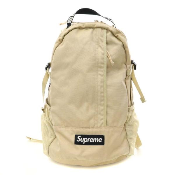 Supreme ベージュ リュック・バックパック Supreme（シュプリーム） バッグ リュックサック バックパック ロゴ
