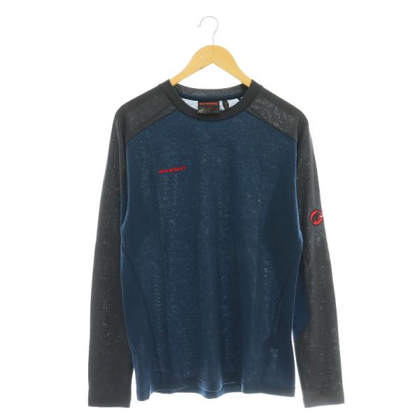 マムート MAMMUT カットソー Tシャツ ラグランスリーブ L 青