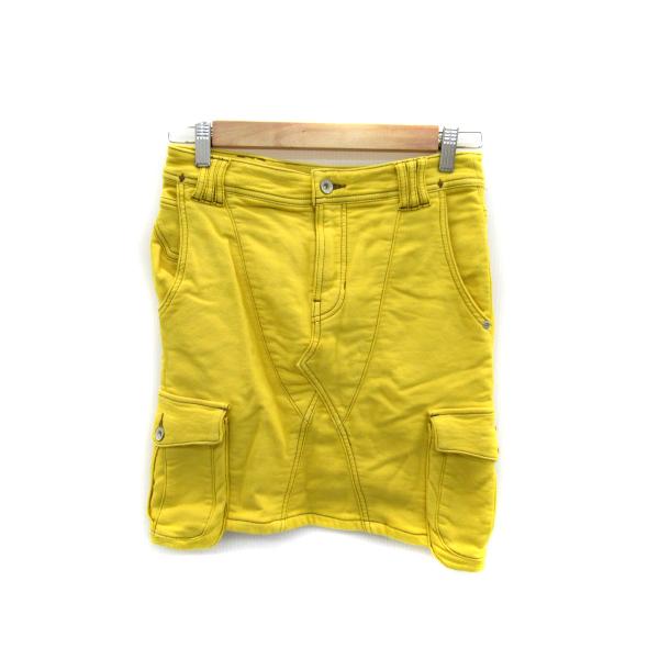 チェルシー ガーブ CHELSEA GARB スカート カーゴ タイト ミニ丈 無地