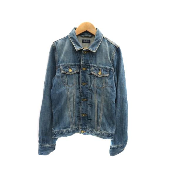 nagonstans ナゴンスタンス　デニムジャケット ジージャン　美品 nagonstans（ナゴンスタンス）の「アシンメクロップドGジャン