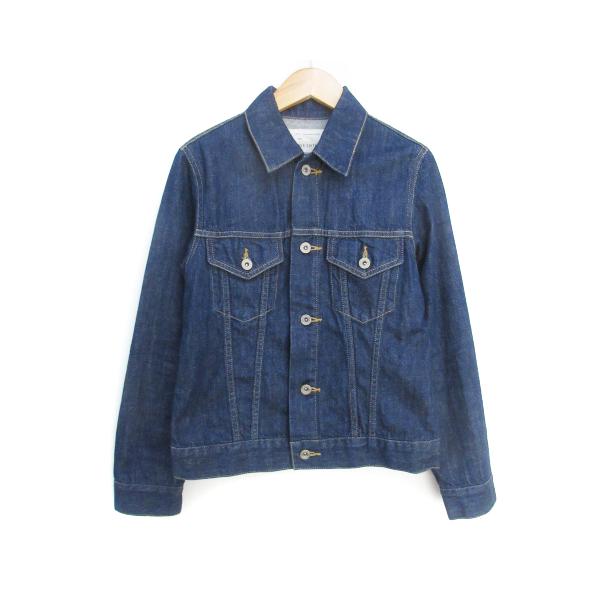 ロージーモンスター　チュールフリルデニムジャケット　Gジャン　ブルー×ブラック ロージーモンスター チュールフリルデニムジャケット Gジャン