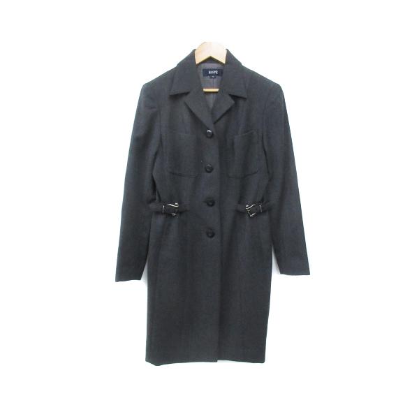 ROPE'（ロペ） ROPE コート ロング丈 オープンカラー シングルボタン