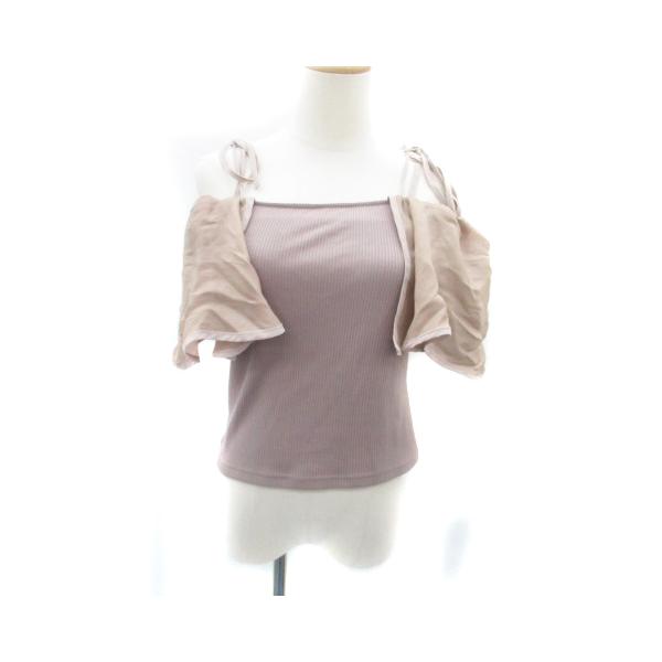 【新品未使用】NICE CLAUPナイスクラップ 水着 ワンショルダー ブラウン one after another NICE CLAUP（ワンアフターアナザーナイ