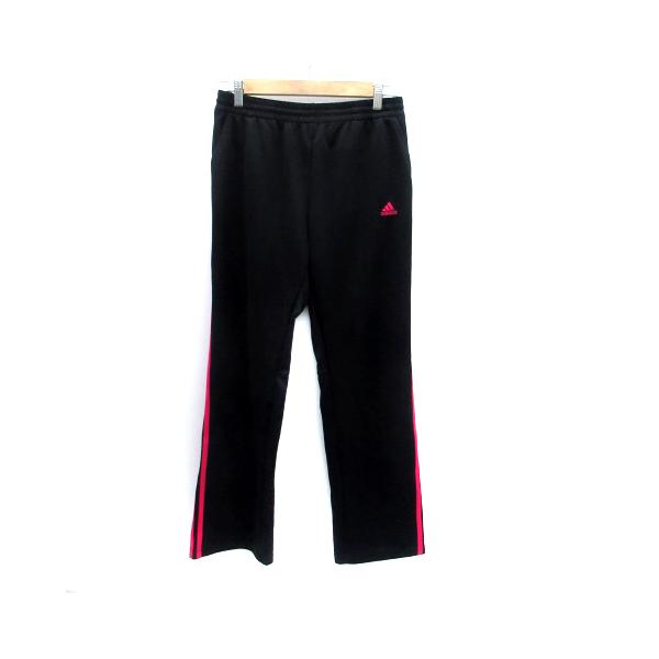 アディダス adidas ジャージ ストレート ロング丈 イージー ライン ロゴ刺繍 L 黒 ブラック ピンク /HO16 レディース【ブランド】アディダス adidas【表記サイズ】L※実寸サイズをご確認ください。【実寸サイズ】ウエスト：...